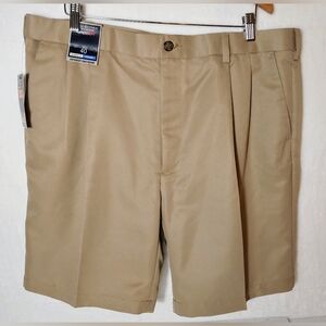 Roundtree & Yorke NWT 2 Pairs Mens Chino Shorts 40W/9in Casual Business Work